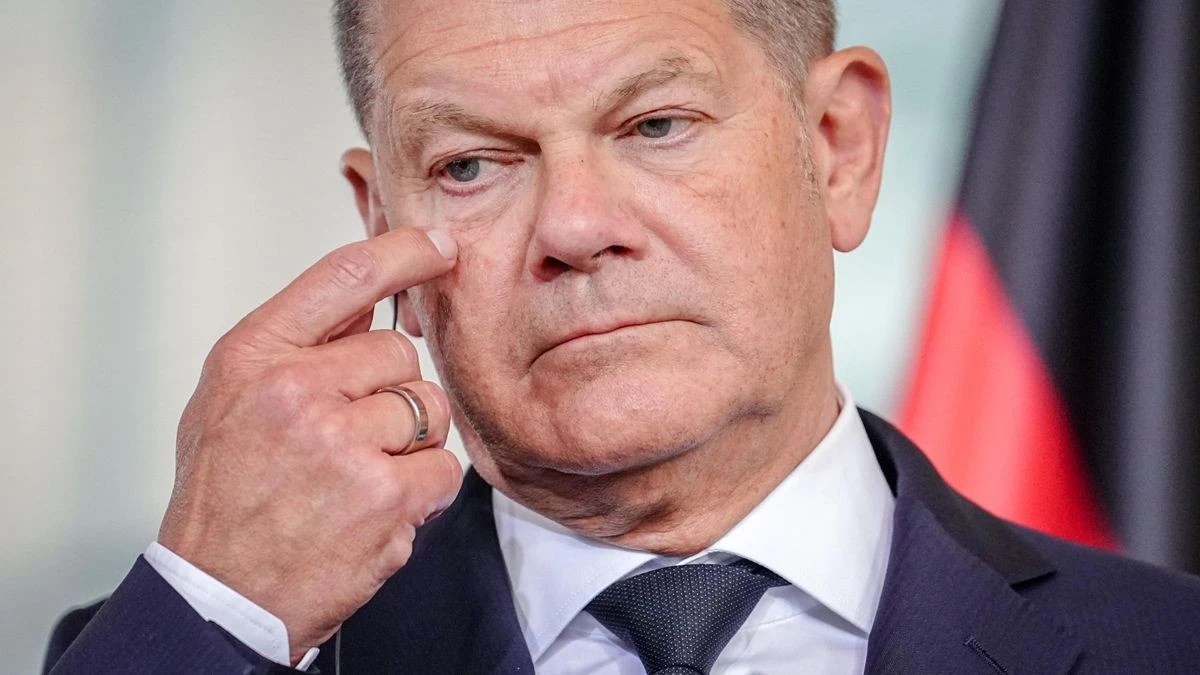Olaf Scholz Schlaganfall