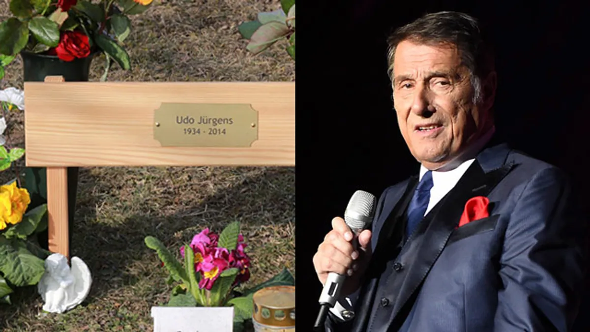 Udo Jürgens Grab verwahrlost