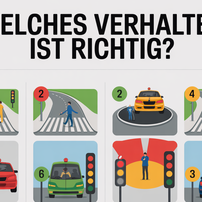 Welches Verhalten ist richtig