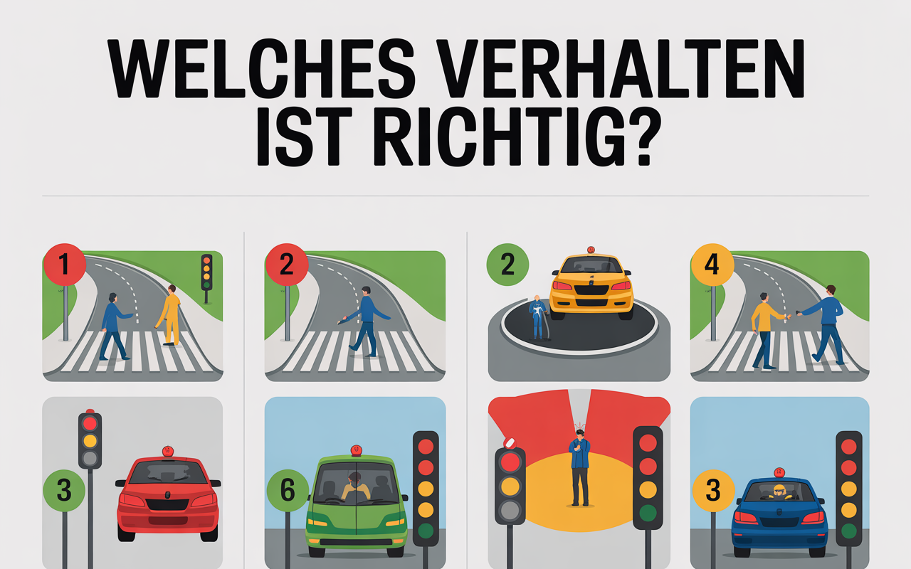 Welches Verhalten ist richtig