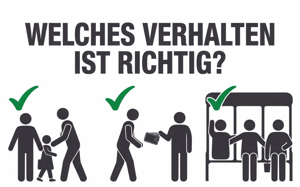Welches Verhalten ist richtig? – Bedeutung, Beispiele und was wir daraus lernen können 3 image 181